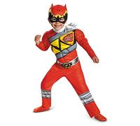 Red Power Rangers Costume for Toddlers, Official Licensed Red Ranger