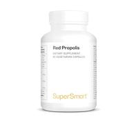 Supersmart - Red Propolis 400 mg - Over 300 Synergistic Antioxidants & Immune-Stimulant - Natural Bee Propolis from Brazil | Non-GMO & Gluten Free - 60 Vegetarian Capsules