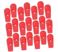 Red Pu Piano Climbing Strap Heads 90pcs for Tuning Accessories