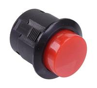 Red Push-Fit 16mm Momentary Off-(On) Push Button Switch 3A SPST General Purpose Push to Make