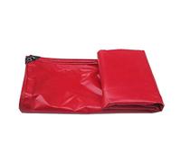 Red PVC Coated Tarpaulin, Rainproof Roof Cloth Celebration Canopy Waterproof Canvas Tarpaulin Sunshade Sunscreen Various Styles, The Longest Size 4×4M