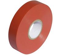 Red PVC Electrical Insulation Tape Roll - 33m x 19mm x1