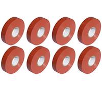 Red PVC Electrical Insulation Tape Roll - 33m x 19mm x8