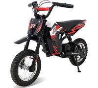 (Red) R9X Ride on Electric Motorcycle Dirt Bike for Kids