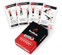 RED RAB Fitness Bands Fabric & Effective Training Cards - Gymnastics Band with Loops Long - Resistance Bands & Resistance Bands Strength Training - Fitness Band, Resistance Band, Resistance Band