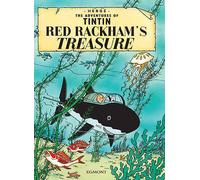 Red Rackham's Treasure Softback Album Tintin Multi One Size