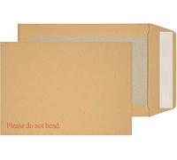 Red Rainbow 229mm x 162mm A5 C5 Manilla Hard Board Backed Envelopes Do Not Bend Envelopes (125, C5/A5-229mm x 162mm)