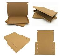 Red Rainbow C4/A4 PIP Box Shipping Postal Large Letter Boxes - Size: 320x230x20mm (PACK OF 100)