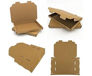 Red Rainbow C5/A5 PIP Box Shipping Postal Large Letter Boxes - Size: 218X159X20 mm (PACK OF-100)