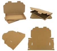 Red Rainbow DL 220x110x20 mm Manila Brown Large Letter Box DL Pip Box Suitable for Royal Mail PIP Boxes Large Letter Postal Box Letterbox Postal Boxes DL Box Posting DL Boxes (PACK OF 50 BOXES)