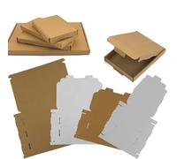 Red Rainbow PIP Large Letter Eco-friendly Recyclable Cardboard Postal Shipping Mail Box Brown/White C4 C5 C6 DL- Pack of 50