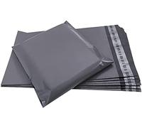 Red Rainbow Sizes 17 x 24 Inch,24 x 36 Inch,22 x 30 Inch Plastic Mailing Postal Bag - Grey (Pack of 50) (22 x 30 inch)