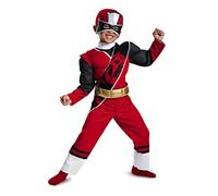 Red Ranger Ninja Steel Toddler Muscle, Red, Medium