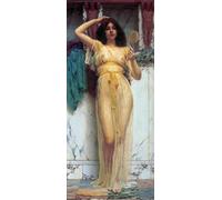 Red Rat John William Godward The Mirror 1899 A4 Photo Print