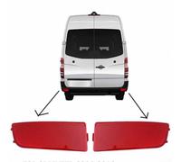 Red Rear Bumper Reflector For Mercedes For Sprinter W906, ABS Plastic, OEM 9068260040, A9068260040, 2E0945105A