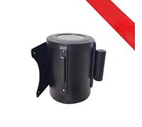 Red Retractable Belt Barrier Carbon Steel Housing with Mounting Accessories,2/3/5/10M Wall Mount Safety Cordon Barrier/B/3.0M(9.8Ft)
