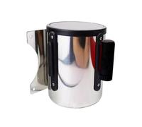 Red Retractable Belt Barrier Stainless Steel Housing with Mounting Accessories,2/3/5/10M Wall Mount Safety Cordon Barrier/a/5M(16.4Ft)