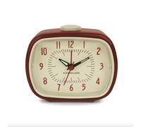 Red Retro Inspired Alarm Clock by Kikkerland Design Unique Home Accessory & Gift