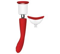 Red Revolution Georgia - G-Spot Vibrator & Intimate Pump (Red)