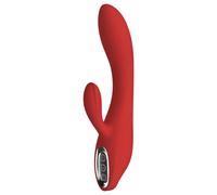 Red Revolution Sofia - Rechargeable Vibrator with Flexible Clitoral Arm (Red)