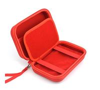 RED Rheme Premium Universal Hard Carry Case with STRAP RED Suitable for all 5 inch and 6 inch devices including TomTom, Garmin, Navman and Navigon Brands