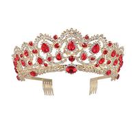 Vintage Rhinestone Bridal Crown Tiara Crystal Princess Tiara for Women Girls, Perfect for Weddings, Parties, and Gifts