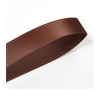 Red Ribbon 100yards 6 9 13 16 19 22 mm Single Face Satin Ribbon Gold Brown Ribbons for Party Wedding Decoration Handmade Rose Gifts Christmas Tree