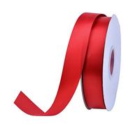 Red Ribbon 25yards/roll Single Face Satin Ribbon 6 9 13 16 25 38 mm Ribbons 1/4" 3/8/" 1/2" 5/8" 1" 1.5" inch for Handmade Craft Gifts Christmas Tree Ribbon