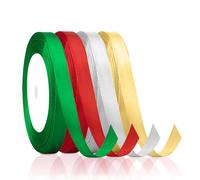 Red Ribbon,Ribbons for Crafting,1cm*31m Ribbons for Gift Wrapping,Hair Ribbon,Ribbon for Balloons,Satin Ribbon,Ribbon for Hair,Cake Ribbon,Red Ribbon for Hair,Silk Ribbon