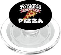 Red Ribbon Week Say No To Drugs Say Yes To Pizza PopSockets PopGrip for MagSafe
