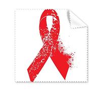 Red Ribbon World AIDS Day HIV Awareness Solidarity 1st December Symbol Glasses Cloth Cleaning Cloth Phone Screen Cleaner 5pcs