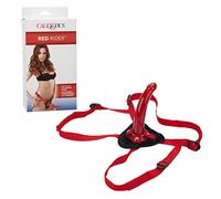 Red Rider G Spot Strap On Dildo Set