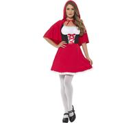Red Riding Hood Costume, Short Dress