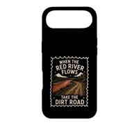 Red River Flows Take The Dirt Road Adult Humor Case for iPhone Air