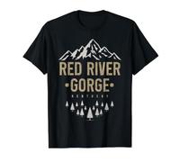 Red River Gorge Kentucky Value Graphic T-Shirt, Men, Black, S