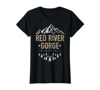 Red River Gorge Kentucky Value Graphic T-Shirt, Women, Black, L