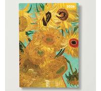 Red Robin 2026 Van Gogh Weekly Planner, A5 Padded 8 1/2" x 6" | Premium Thick & Sturdy Paper | Full Week View | Plastic Free