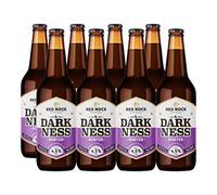 Red Rock Brewery Traditional British Ale - Case of 8x 500ml Bottles of English Beer (Dark Ness 4.5%)