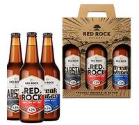 Red Rock Brewery Traditional British Ale Gift Set - Three English Beers In A Presentation Box (Red Rock 4.2% Break Water 4.6% Capstan 5.8%)