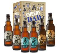 Red Rock Brewery/Wold Top Brewery Gluten Free Beer Gift Set - 6 x 500ml British Beers - Vegan Friendly & Gluten Free - Packed in a Personalised Gift Box (Fathers Day)