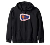 Red Rock Canyon Climbing Carabiner Zip Hoodie
