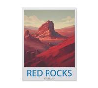 Red Rocks Colorado，Jigsaws Puzzles 1000 Pieces Classic Jigsaws Educational Games Toys，Best Gift for Adults and Kids（38x52cm）-EI50