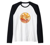Red Rocks Fountain Formation Colorado Outdoors Retro Raglan Baseball Tee