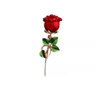 Red Rose Flowers Brooches Pins Drip Oil Brooch Classic for Party Dance Wedding Banquet for Elegant Women Beautiful Girls Lapel Pins Dress Suit Bouquet Ceremony Accessories Jewelry