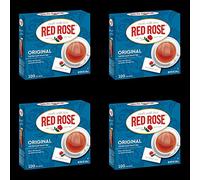 Red Rose Original Flavor Tea Bags, 100-Count (Pack of 4)