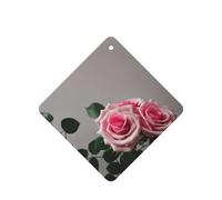 Red Rose Printing 10 Pcs Air Freshener Cards,Car Scented Hanging Sheets Air Freshener Set For Car Decoration