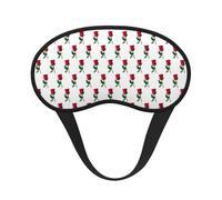 Red Rose Psd Sleep Mask for Side Sleeper, Eye Mask Sleeping for Women Men,for Sleeping with Elastic Band