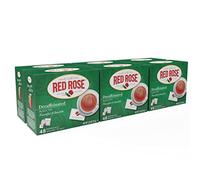Red Rose Teas Naturally Decaffeninated Black Tea, 12 Boxes of 48 (576 Tea Bags)