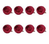 Red Roses Artificial Flowers Outdoor - Faux Pink Plants for Table Centerpieces Floral Arrangement 5918
