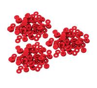 Red Round Piano Tuning Keys Felt Pad 1.3cm Outer Dia 0.4cm Inner Dia Pack of 270